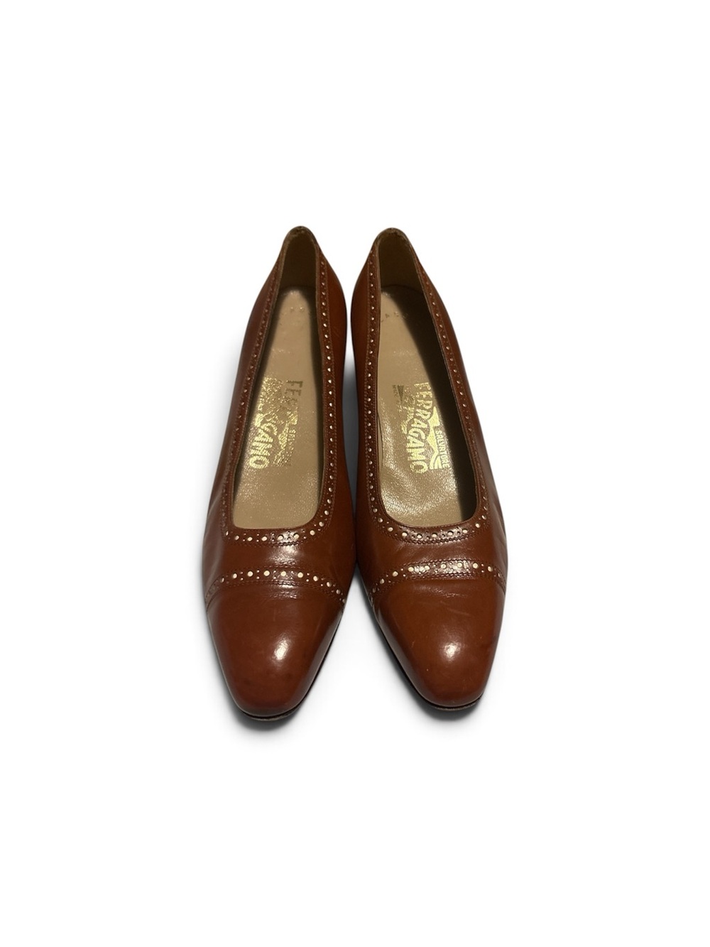 Salvatore Ferragamo Brown heels size 9